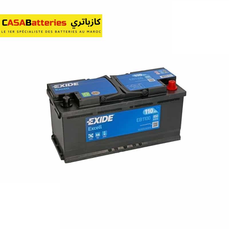 EXIDE EXCEL EB1100 L6 12V 110 Ah 850 A BATTERIE VOITURE