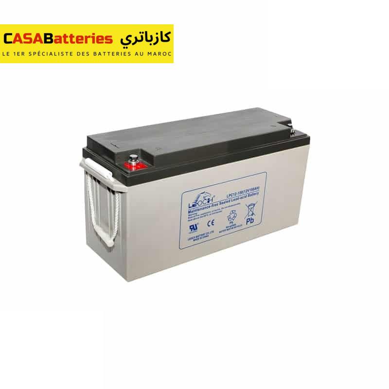 LEOCH LP12-150 AGM 12V 150Ah BATTERIE INDUSTRIELLE