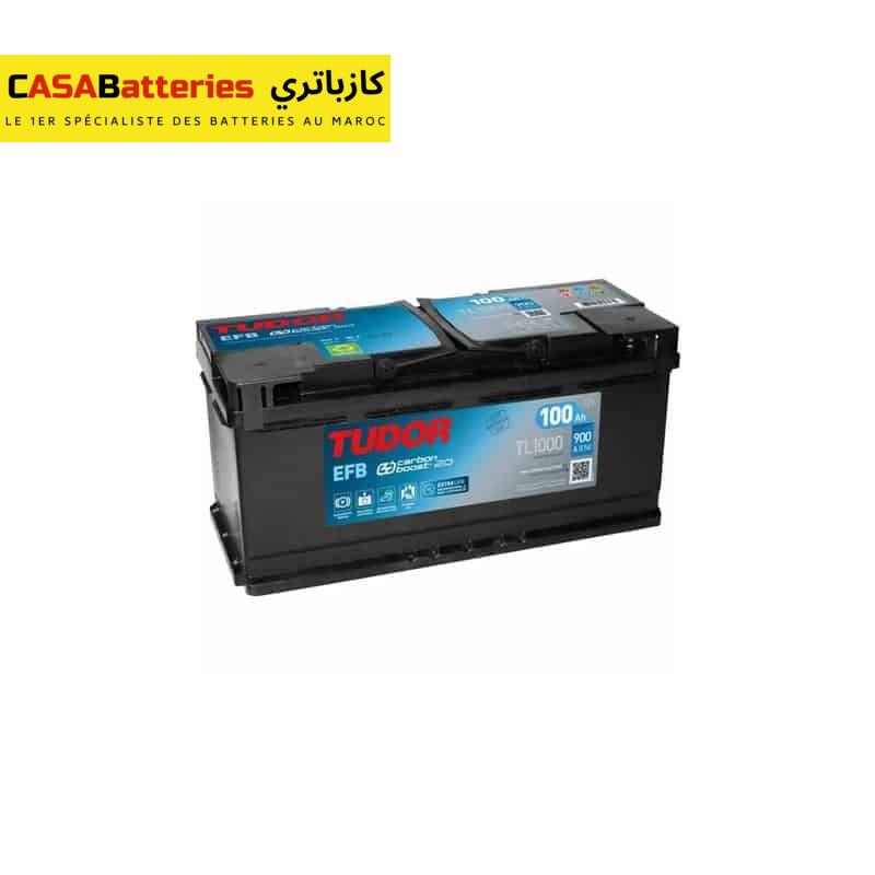 TUDOR L5 EFB TL1000 – 100AH – 900A 12V BATTERIE Voiture